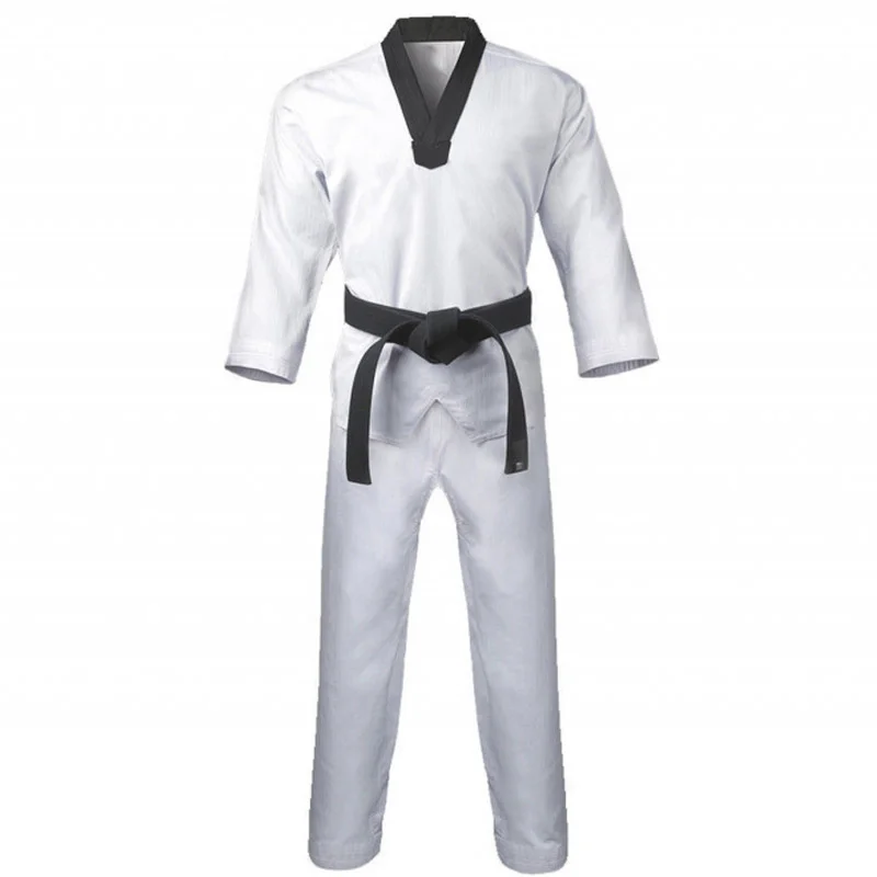 taekwondo uniform black collar