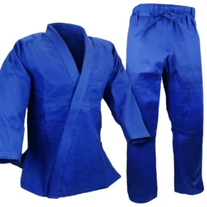 450 GSM Blue Jiu-Jitsu Gi – Durable Brazilian Jiu-Jitsu Training Uniform