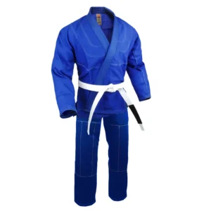 550 GSM Blue BJJ Gi – Heavyweight Brazilian Jiu-Jitsu Uniform for Training
