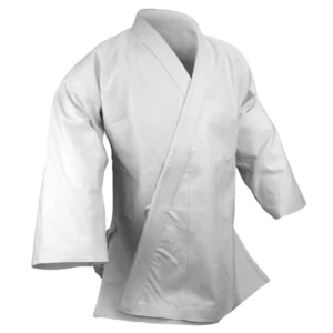 Traditional White Karate Gi Top for Karate Practice and Competition