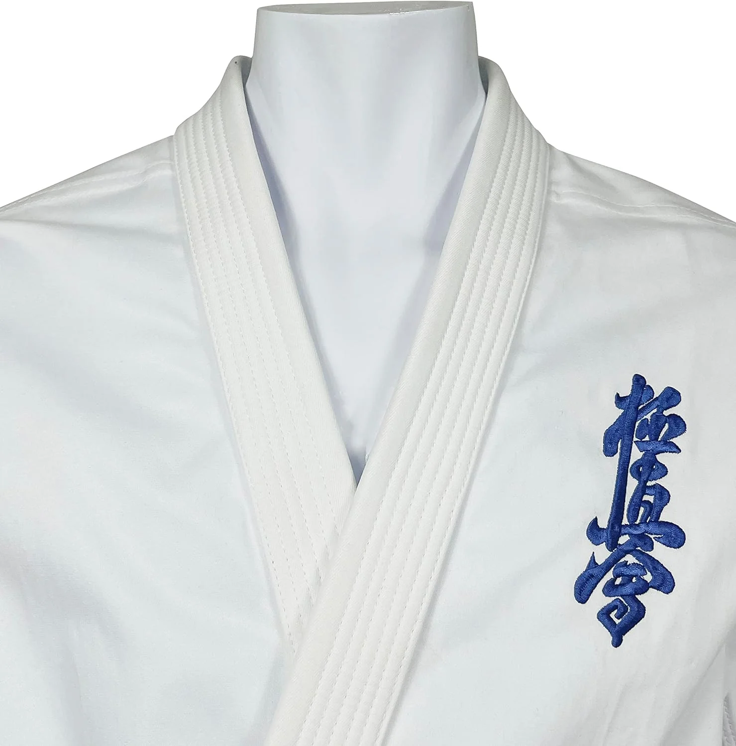 white Kyokushin 08 oz Kyokushin uniform
